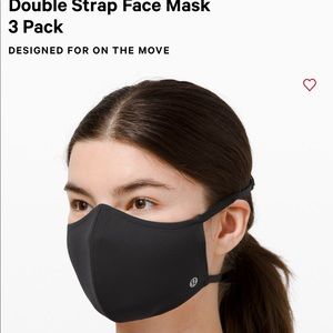 Lululemon face mask 3 pack